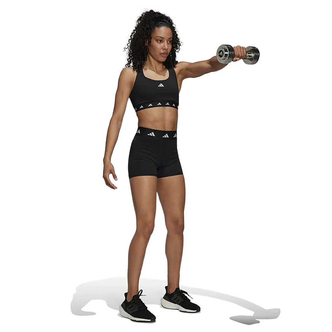 adidas - Women's Techfit 3 Inch Shorts (HF6683-3IN) - Image 2