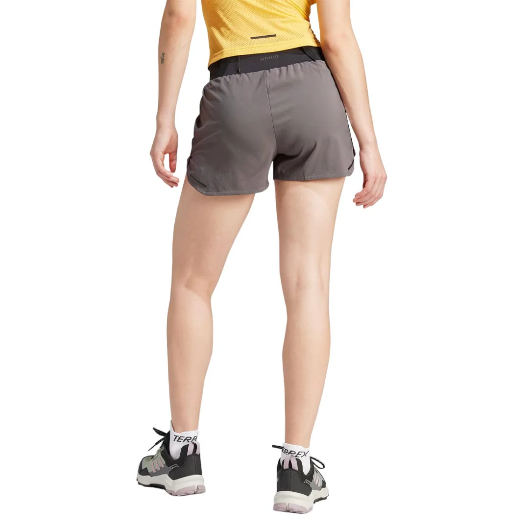 adidas - Women's Terrex Agravic Trail 3 Inch Running Shorts (IP4859-3IN) - Image 3