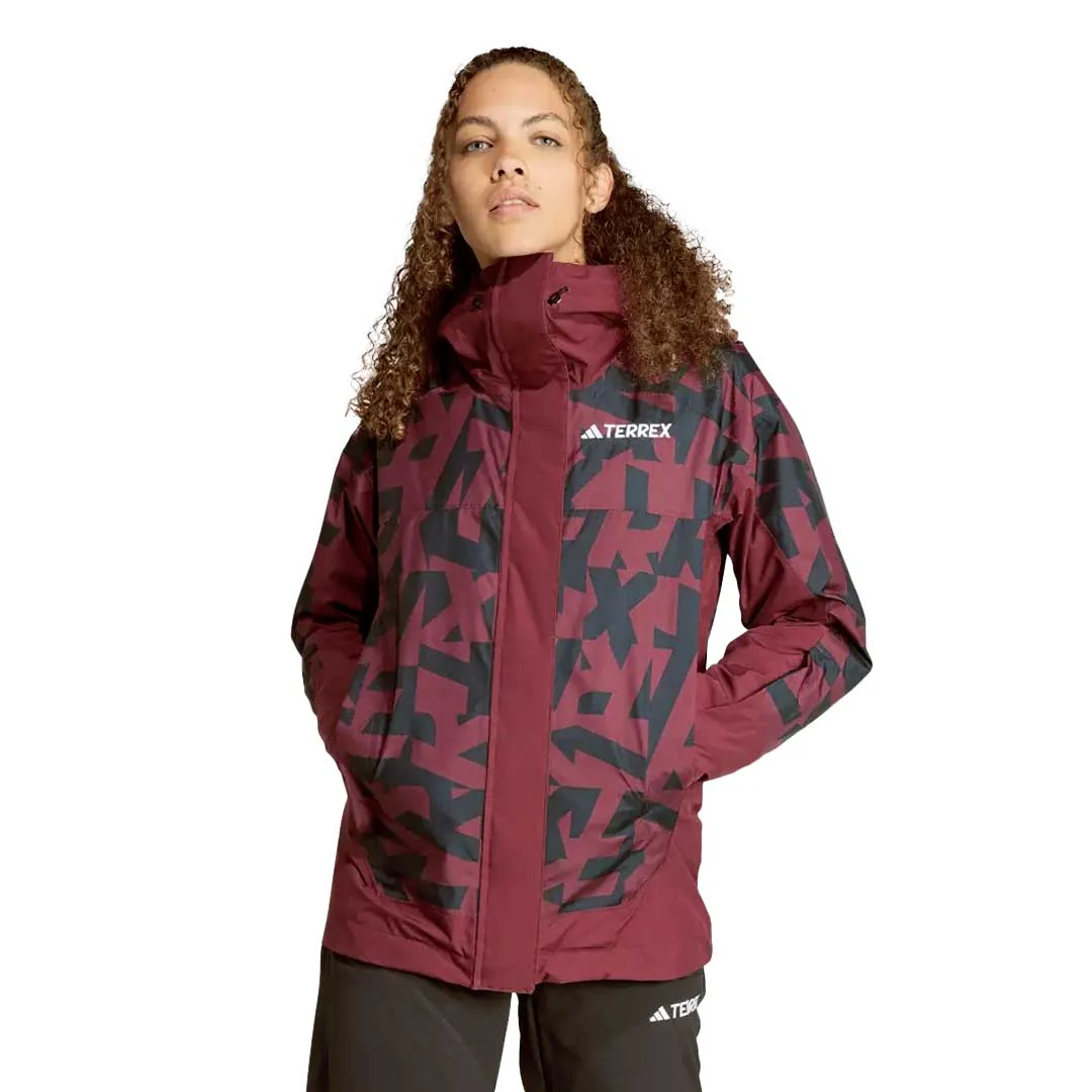 adidas - Women's Terrex Xperior 2L Insulated Rain.Rdy Jacket (IB1070) - Image 2