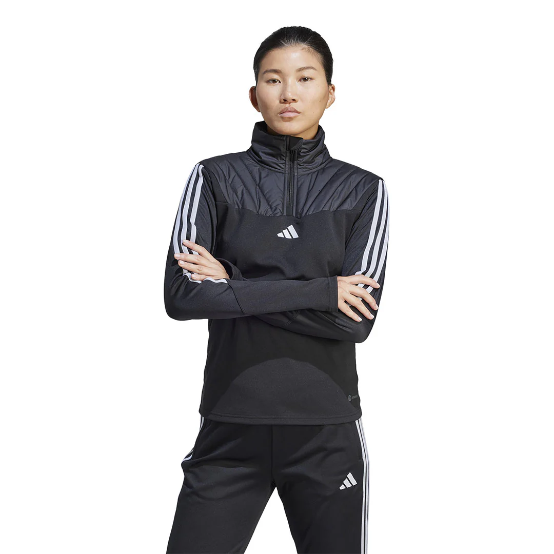 adidas - Women's Tiro 23 Winterized 1/4 Zip Top (IA5371) - Image 2