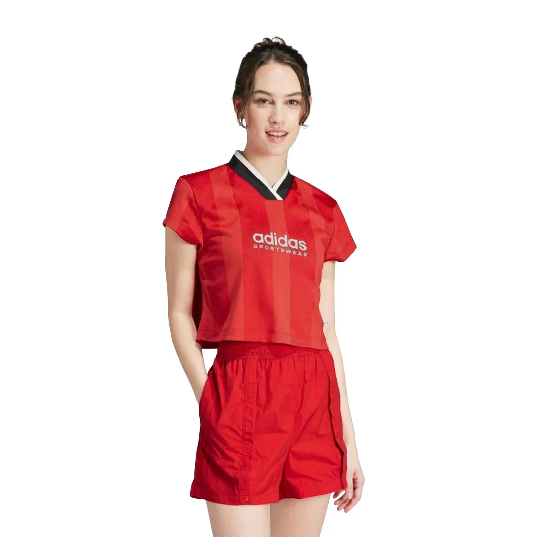 adidas - Women's Tiro Colorblock Crop T-Shirt (IM4998) - Image 2