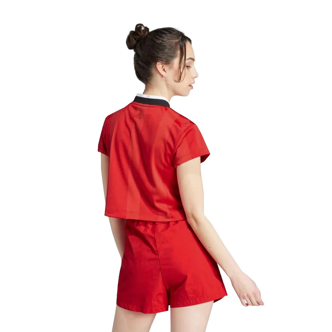 adidas - Women's Tiro Colorblock Crop T-Shirt (IM4998) - Image 4