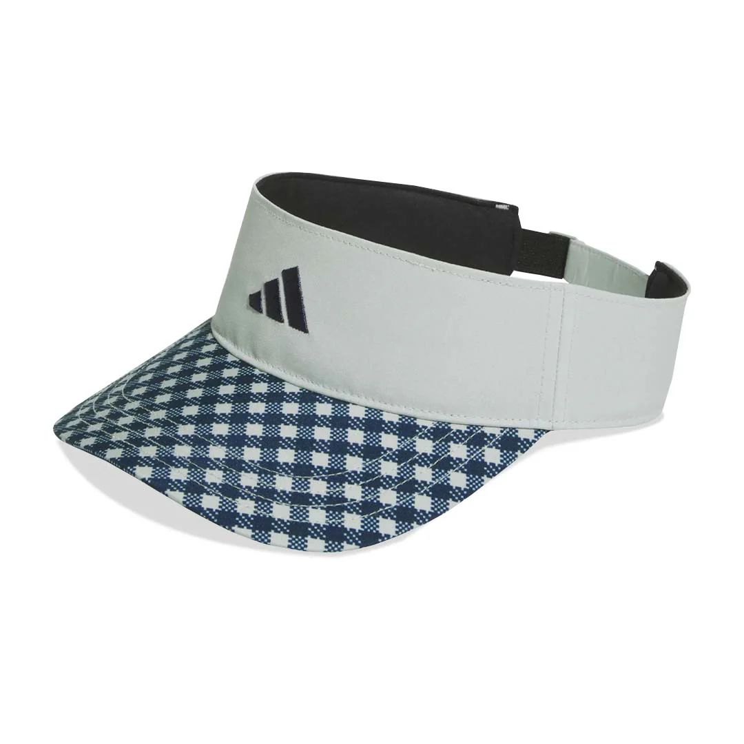 adidas - Women's Tour Gingham Visor (JJ0395-W) - Image 2