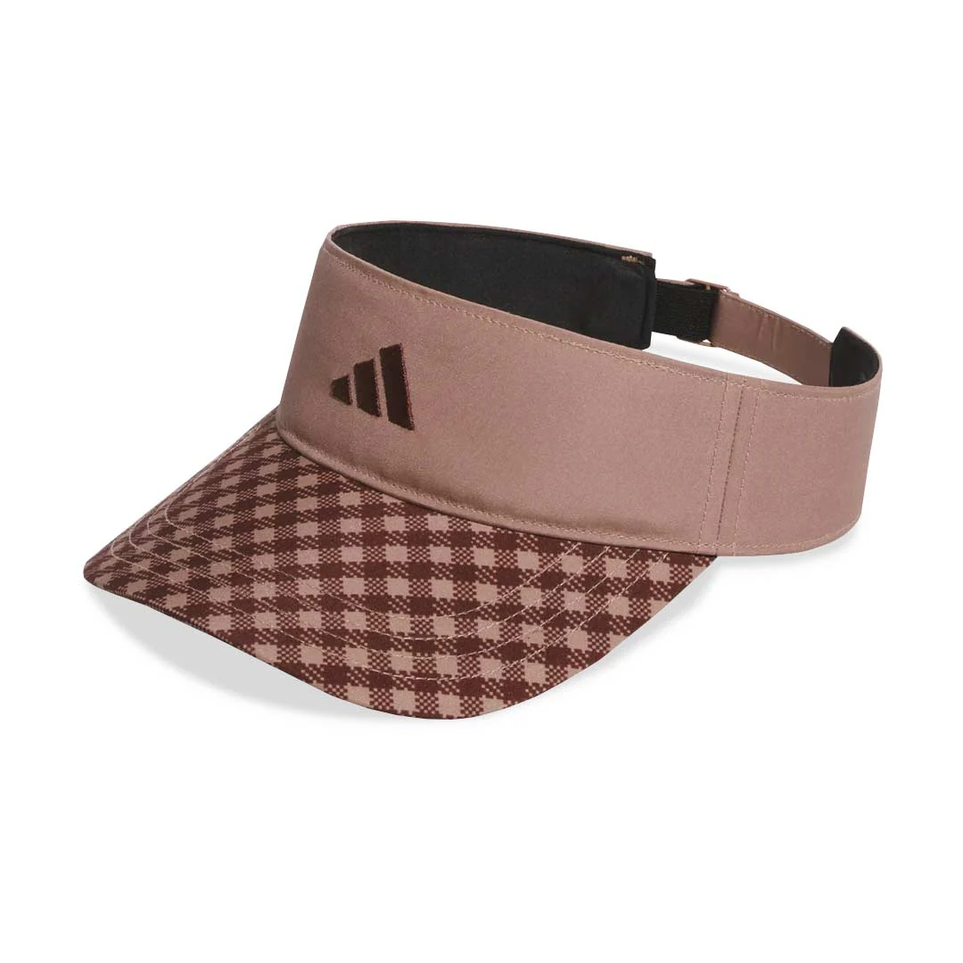 adidas - Women's Tour Gingham Visor (JP0089-W) - Image 2