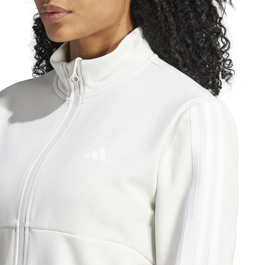 adidas - Women's Train Essentials 3-Stripes Track Jacket (HZ5616) - Image 4