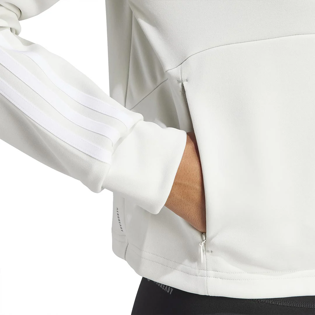 adidas - Women's Train Essentials 3-Stripes Track Jacket (HZ5616) - Image 5