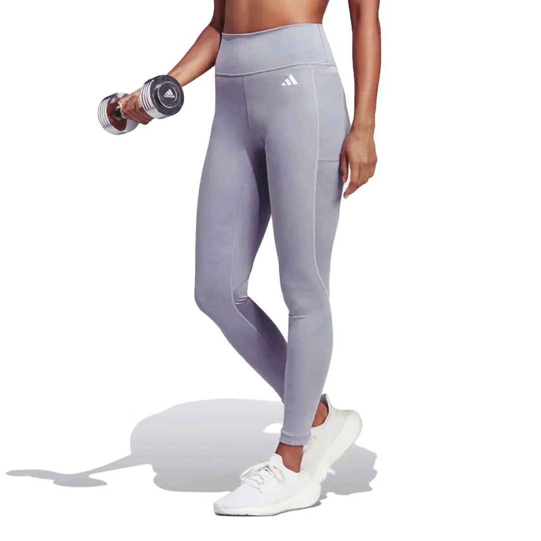 adidas - Women's Train Essentials High-Intensity 7/8 Leggings (IC8301) - Image 2