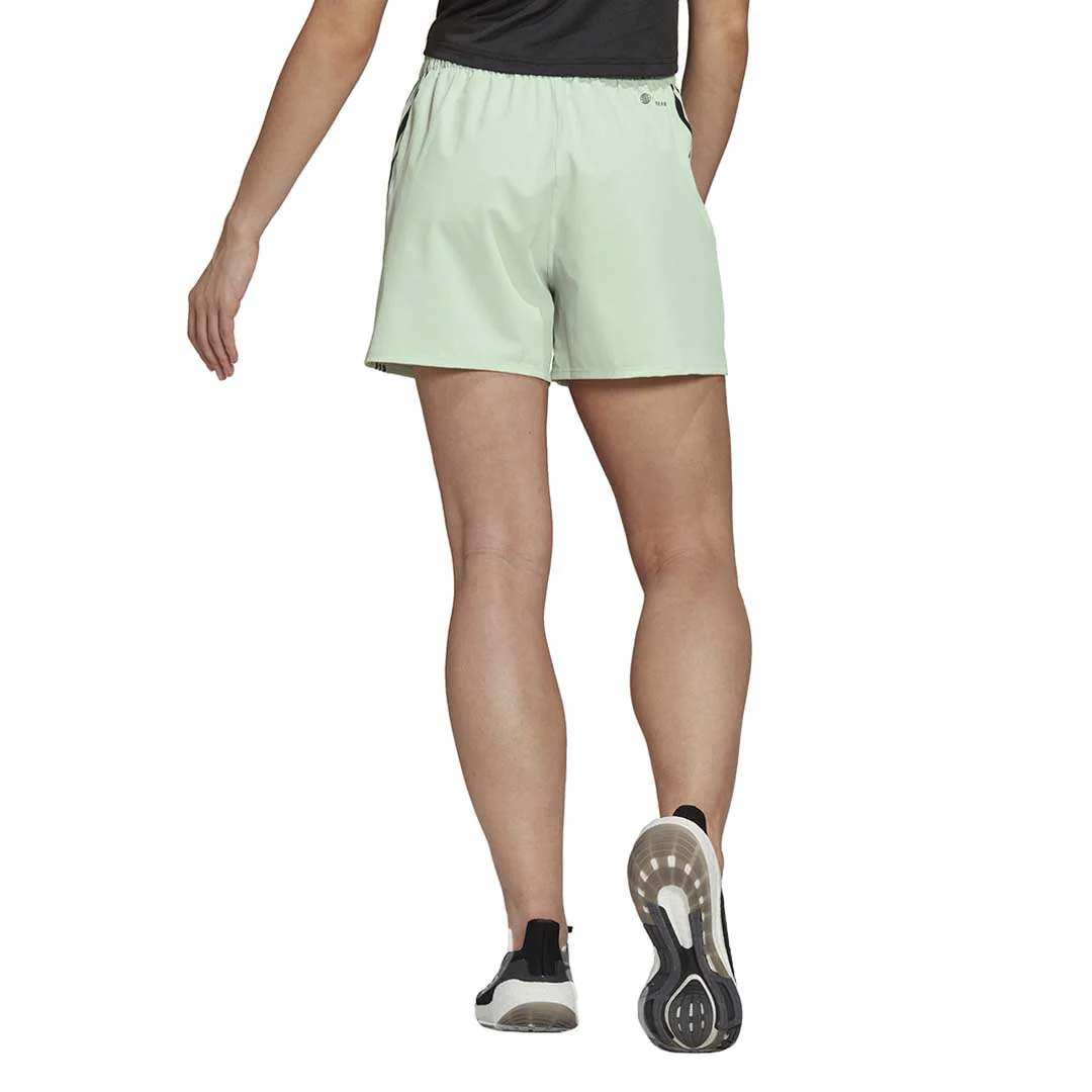 adidas - Women's Train Icons 3-Stripes Woven Shorts (HJ9823) - Image 4