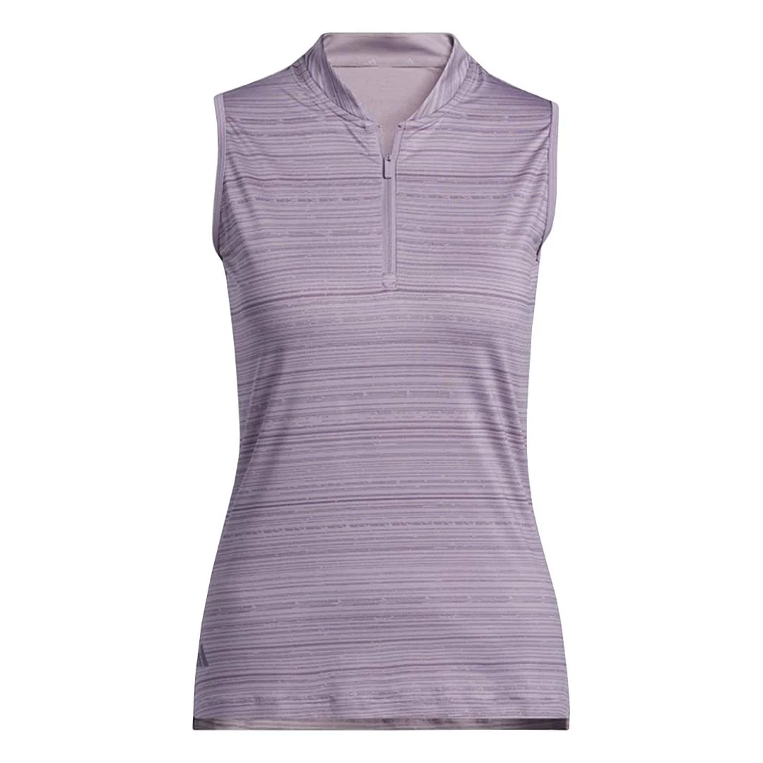 adidas - Women's Ultimate365 Stripe Sleeveless Polo (IV9270)