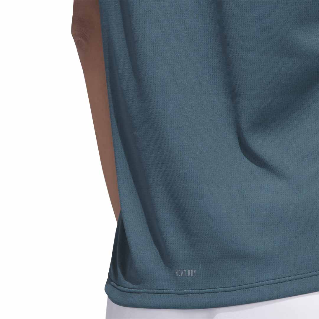 adidas - Women's Ultimate365 Tour HEAT.RDY V-Neck T-Shirt (IB2071) - Image 5