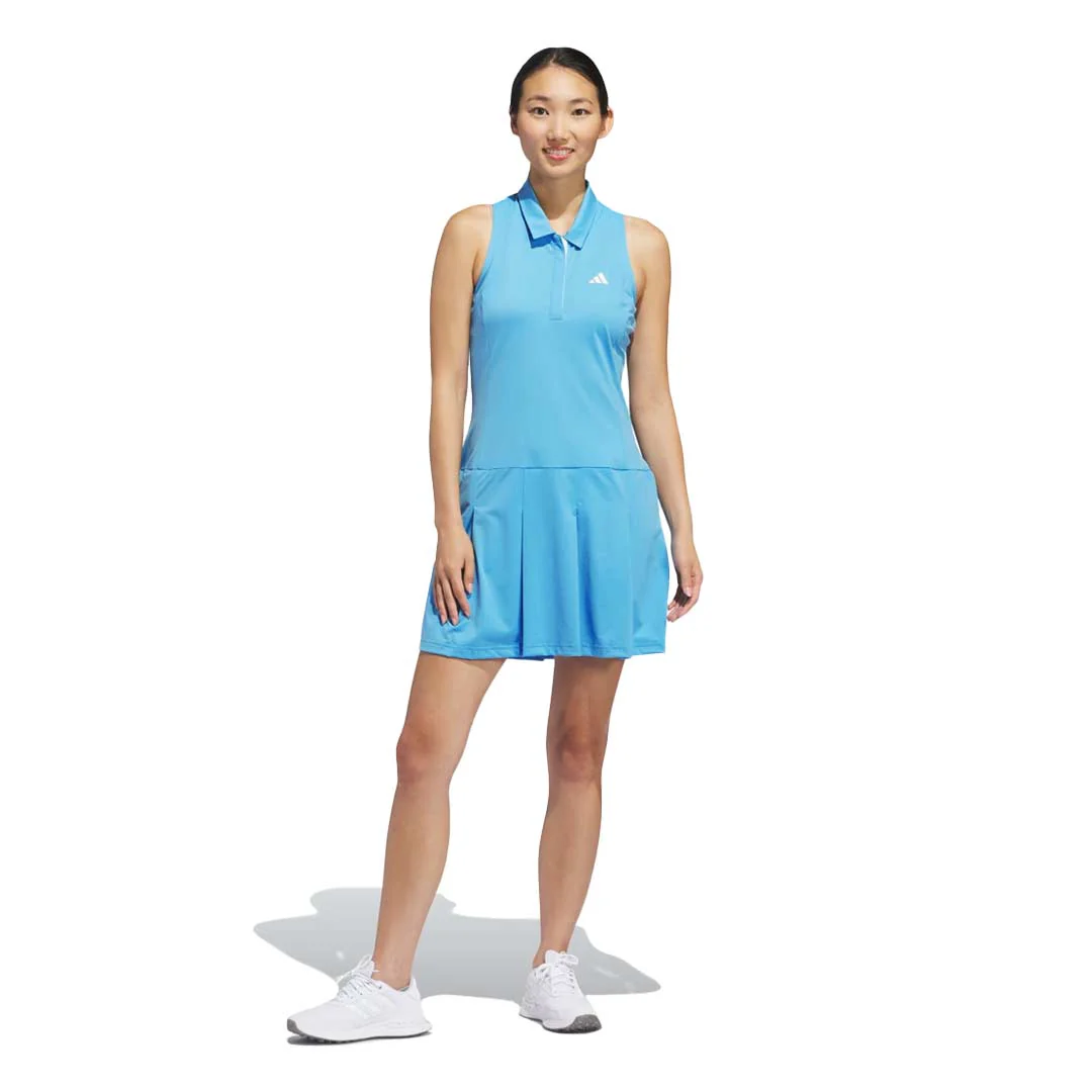 adidas - Women's Ultimate365 Tour Pleated Dress (IP4183) - Image 2