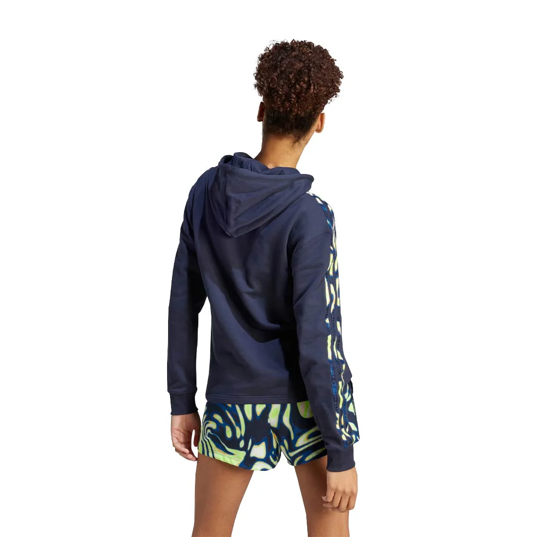 adidas - Women's Vibrant Print 3-Stripes Hoodie (IL5875) - Image 3
