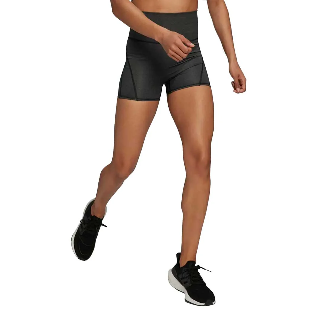 adidas - Women's Yoga Studio Luxe Fire Super-High-Waisted Shorts (HS8810) - Image 2