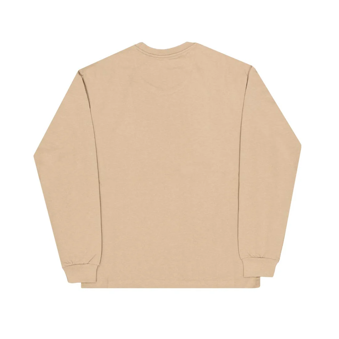 Buffalo - Men's Relaxed Fit Blank Long Sleeve T-Shirt (BPM14978 276) - Image 2