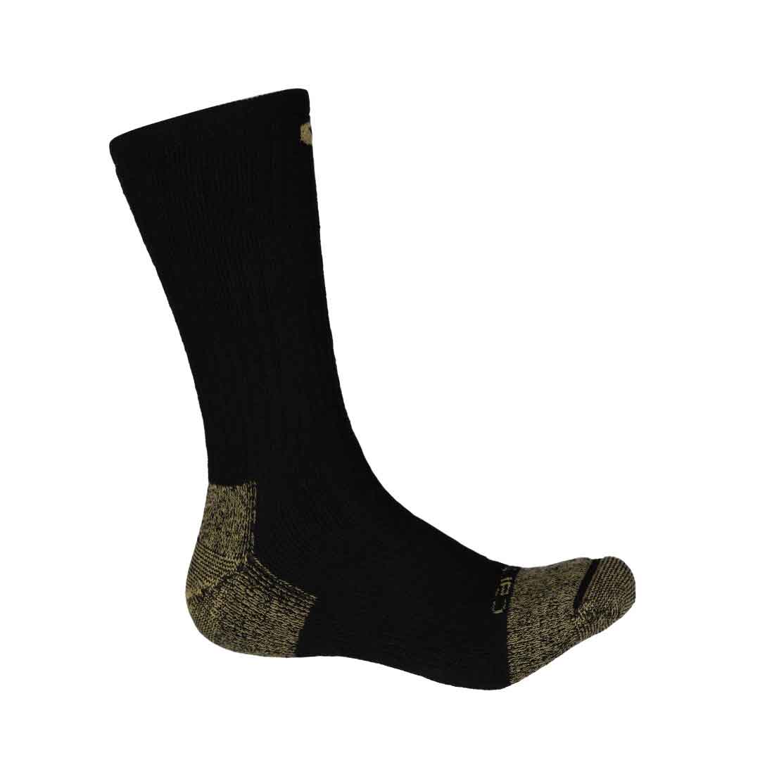 Carhartt - Men's 2 Pack Steel Toe Boot Socks (CHMA5552B2 BLK) - Image 2