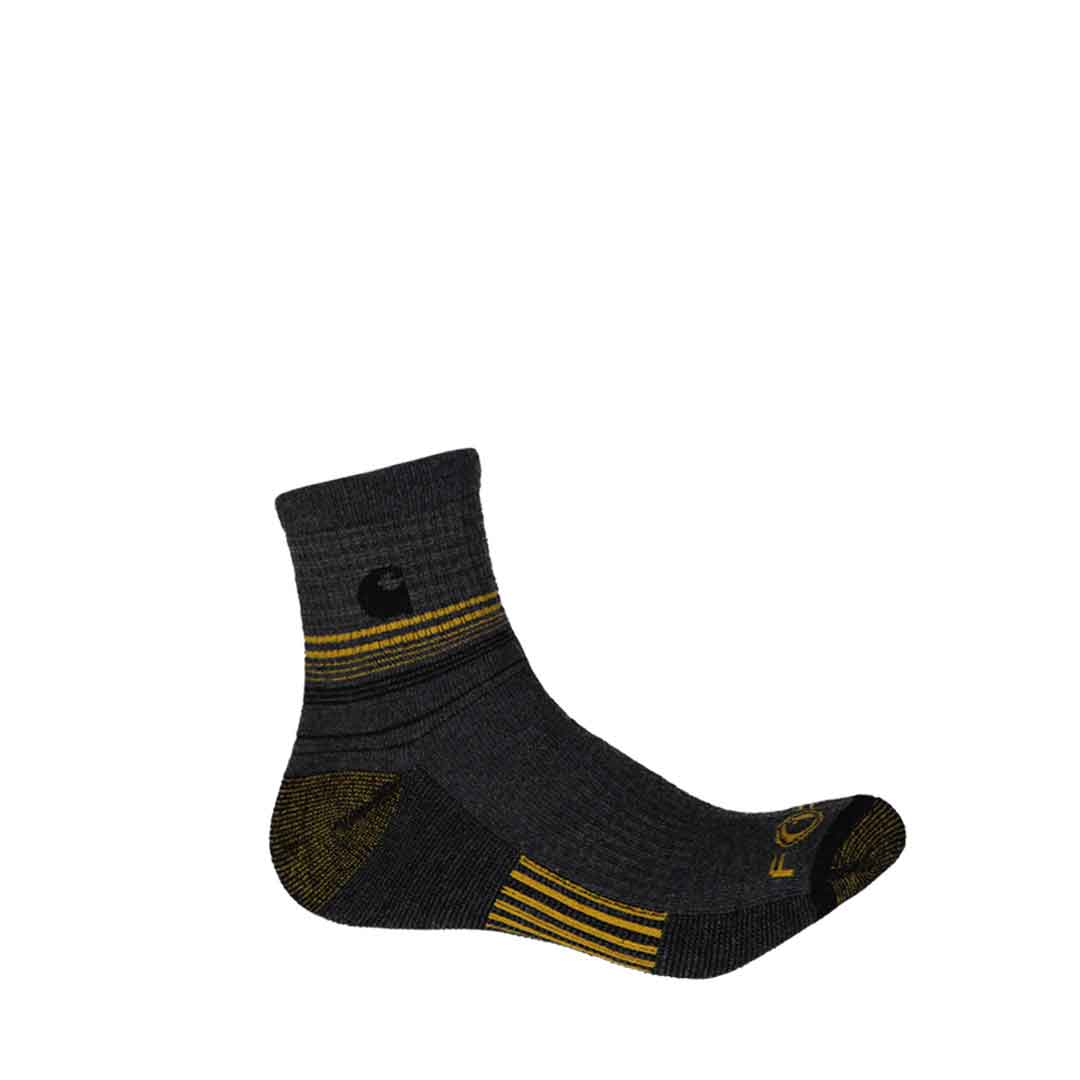 Carhartt - Men's 3 Pack 1/4 Sock (CHMA0106Q3 BLK) - Image 4