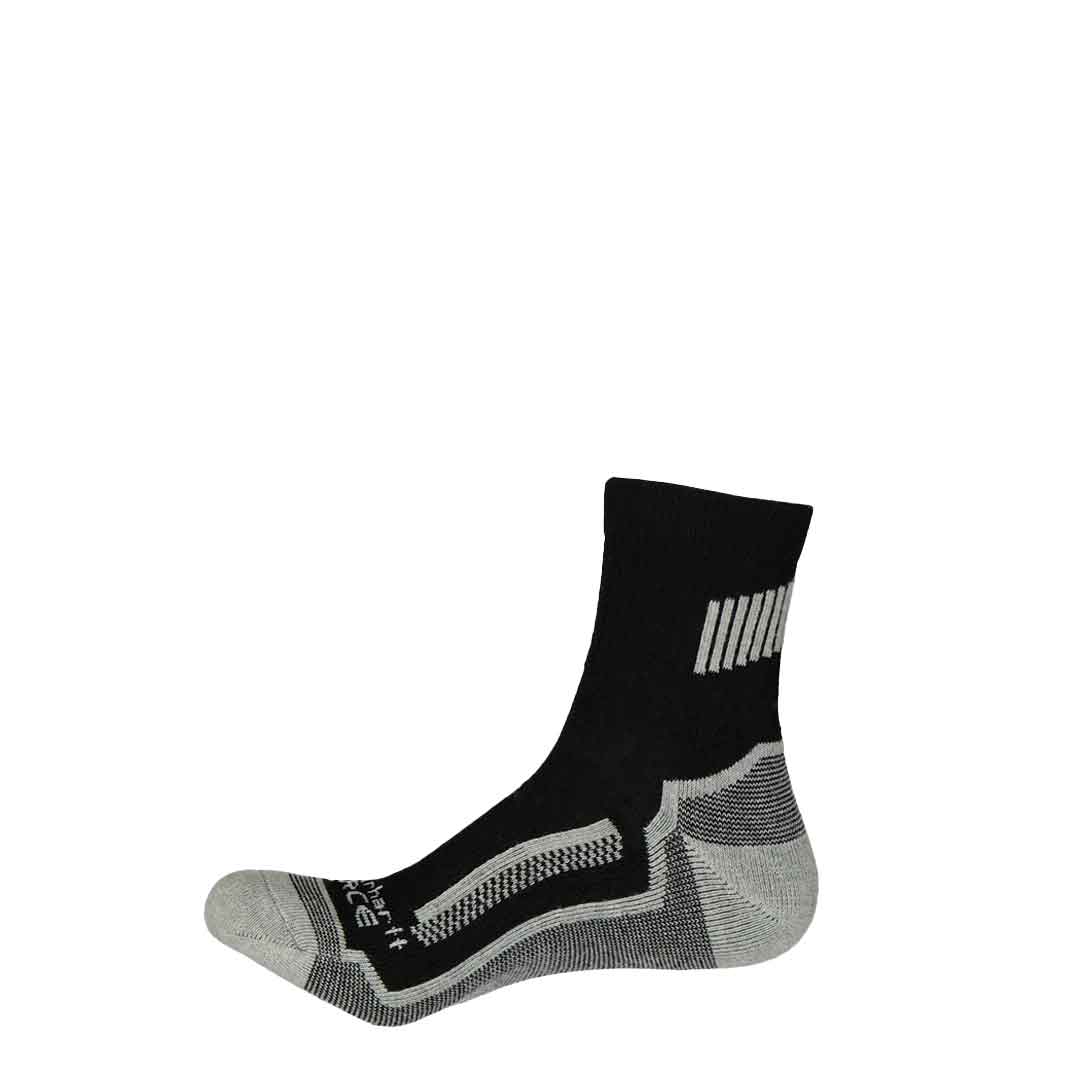 Carhartt - Men's 3 Pack Force 1/4 Socks (CHMA5283Q3 BLK) - Image 3