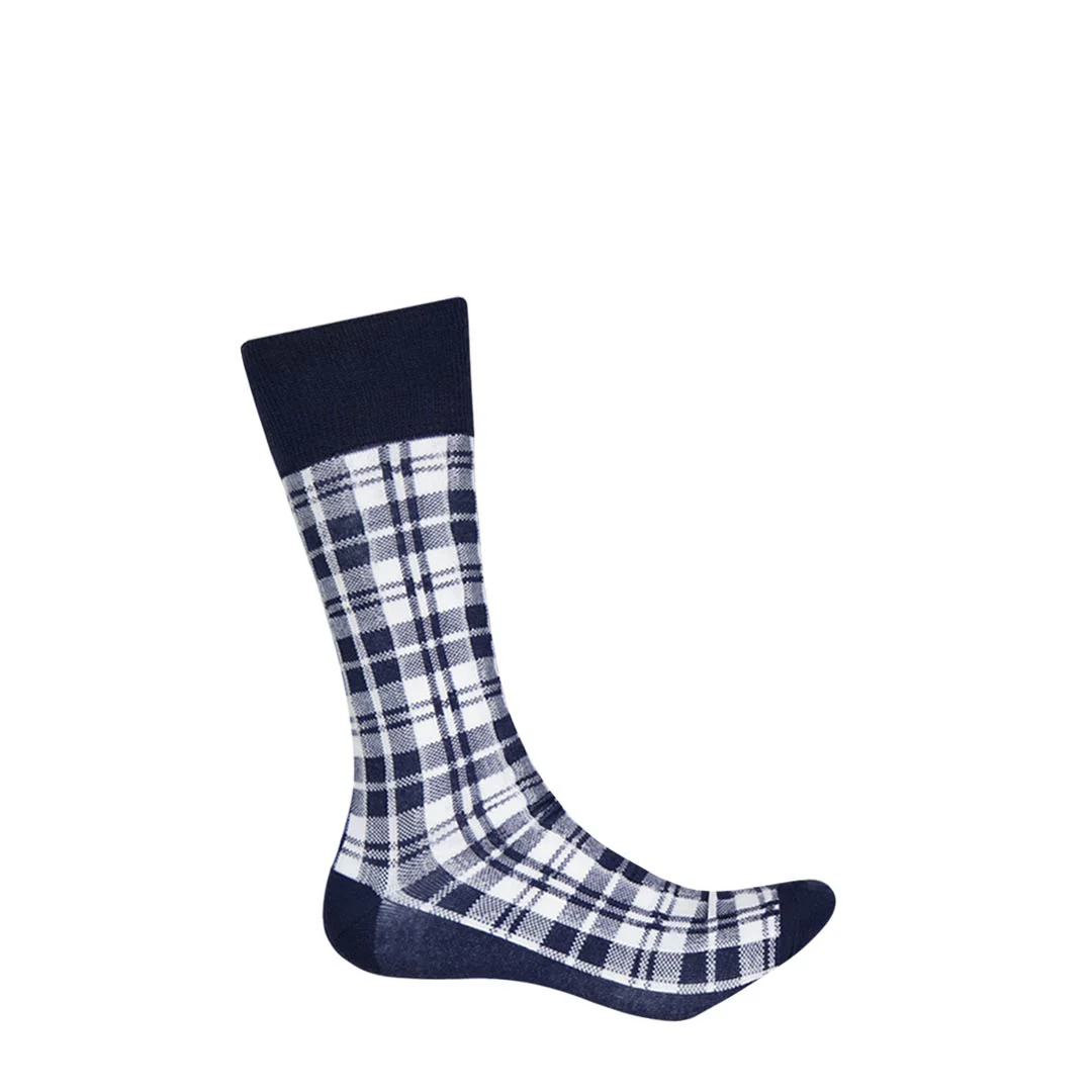 Chaps - Men's 3 Pack Crew Socks (CMC216PK-C BLUE) - Image 4