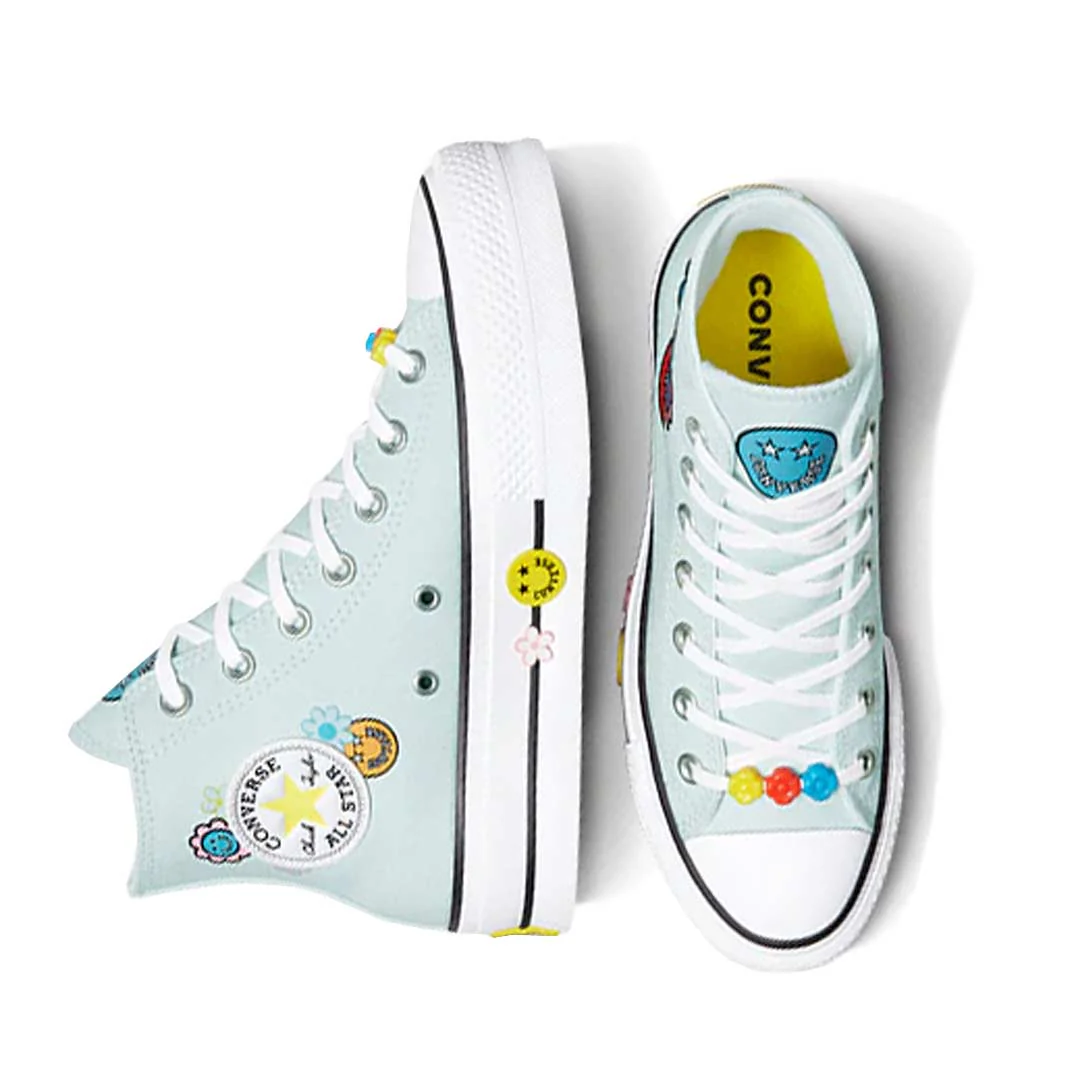 Converse - Women's Chuck Taylor All Star Lift Platform Smiles Shoes (A16296C) - Image 3