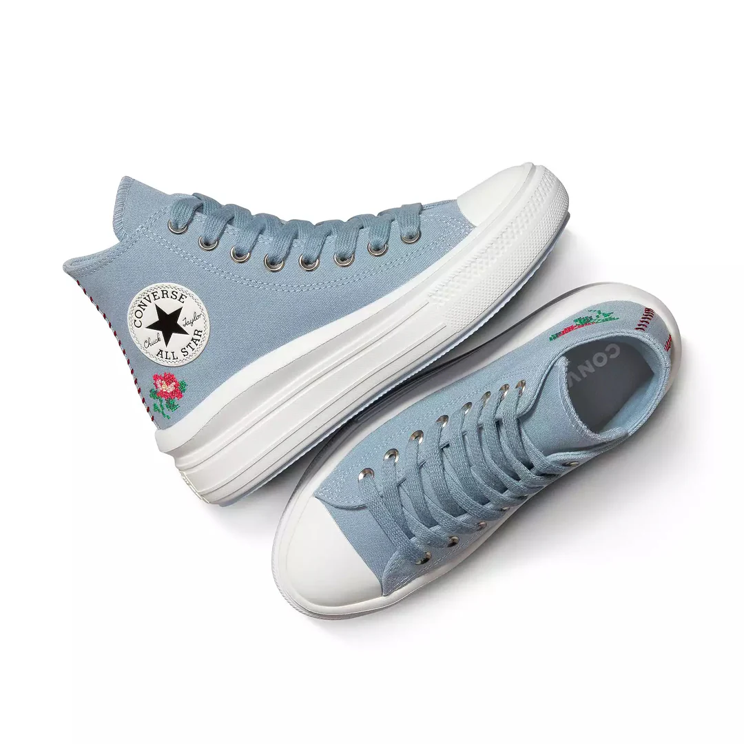 Converse - Women's Chuck Taylor All Star Move High Top Shoes (A12571C) - Image 5