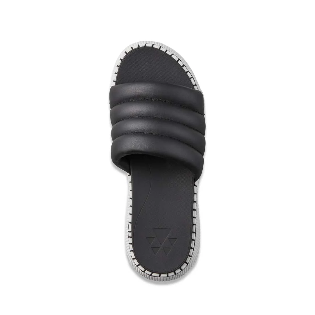 Cougar - Women's Soprato Luxmotion Leather Water-Repellent Sandals (SOPRATO-BLK) - Image 3