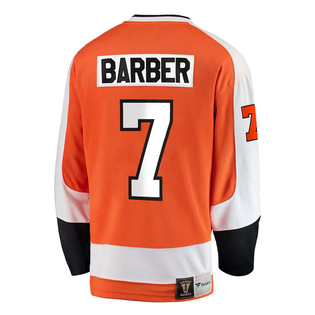 Fanatics - Men's Philadelphia Flyers Bill Barber Heritage Jersey (87VM V3JV V3J VHB) - Image 2