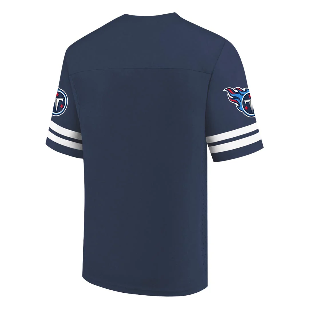 Fanatics - Men's Tennessee Titans Value Team Wordmark Jersey (D42M TTR1 8F 75Y) - Image 2