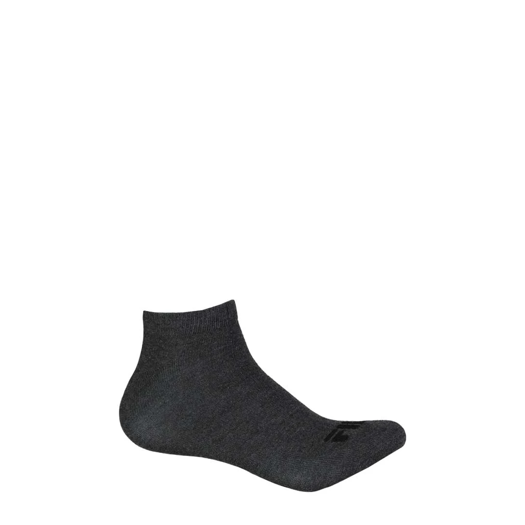 FILA - Men's 10 Pack Flat Knit Low Cut Socks (FW02023 BLKCHAR) - Image 2