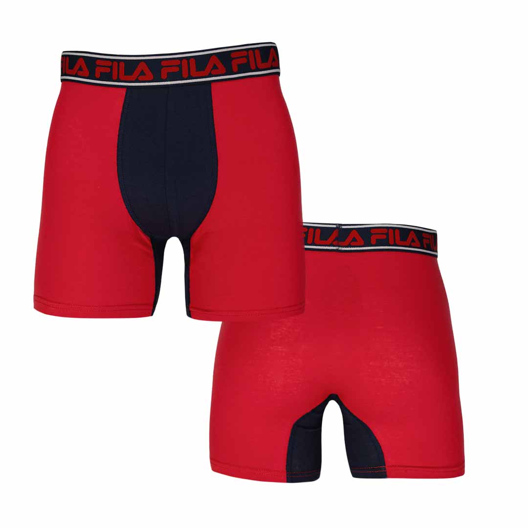 FILA - Men's 4 Pack Boxer Brief (FM412BXCS15 410) - Image 3