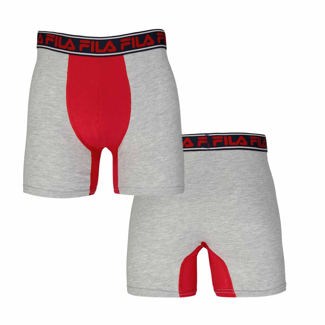 FILA - Men's 4 Pack Boxer Brief (FM412BXCS15 410) - Image 5