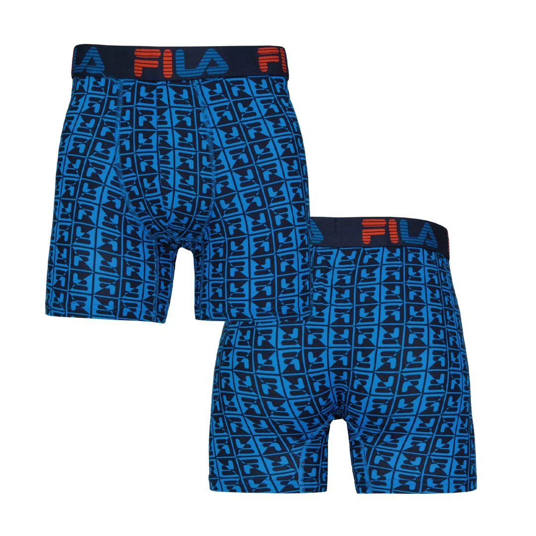 FILA - Men's 4 Pack Boxer Brief (FM412BXPB13 400) - Image 3