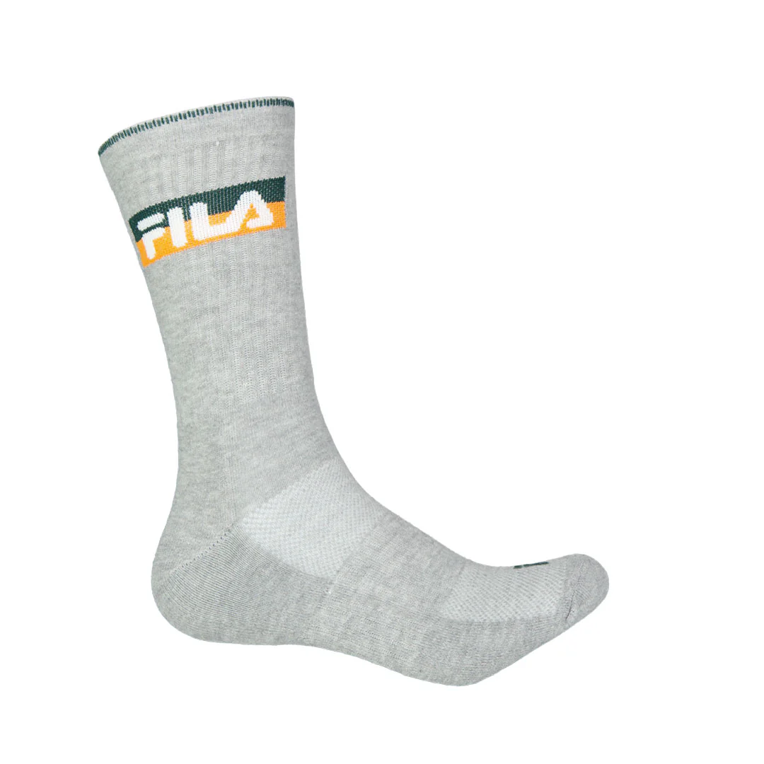 FILA - Men's 6 Pack Crew Socks (FW0103 AST1) - Image 3
