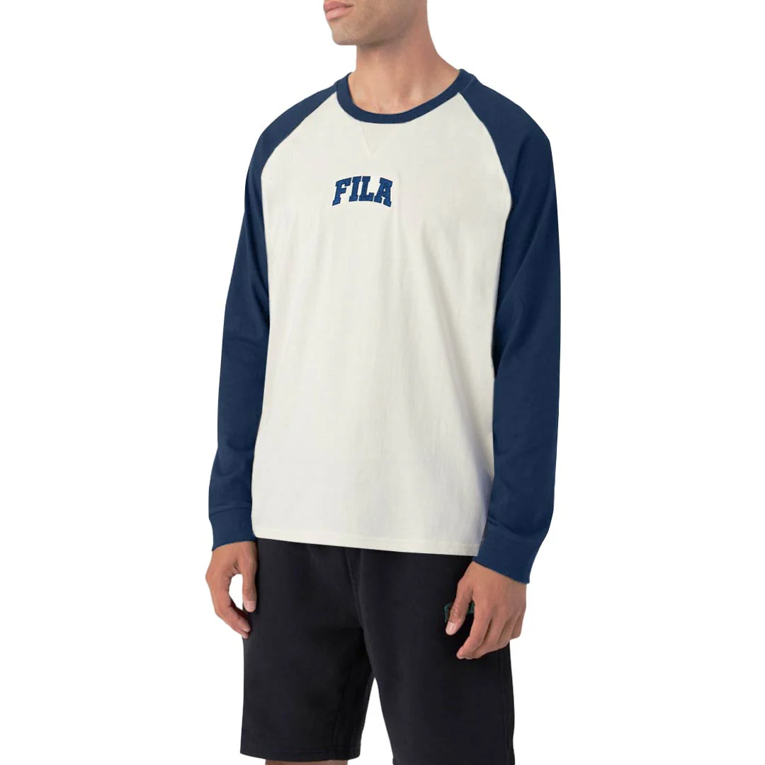 FILA - Men's Chet Raglan Crew Long Sleeve T-Shirt (LM23D554 132) - Image 2