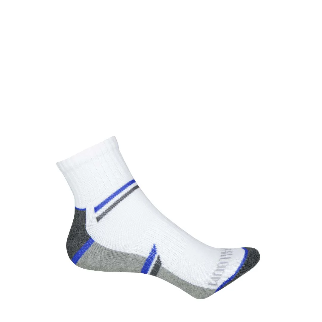 Fruit Of The Loom - Kids' 6 Pack Ankle Socks (B2021W6 F16WH) - Image 4