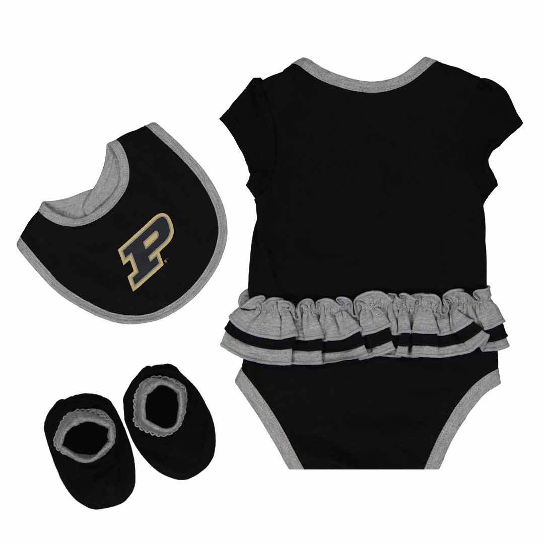 Girls' (Infant) Purdue Boilermakers Trifecta Set (K413JQ 46) - Image 2