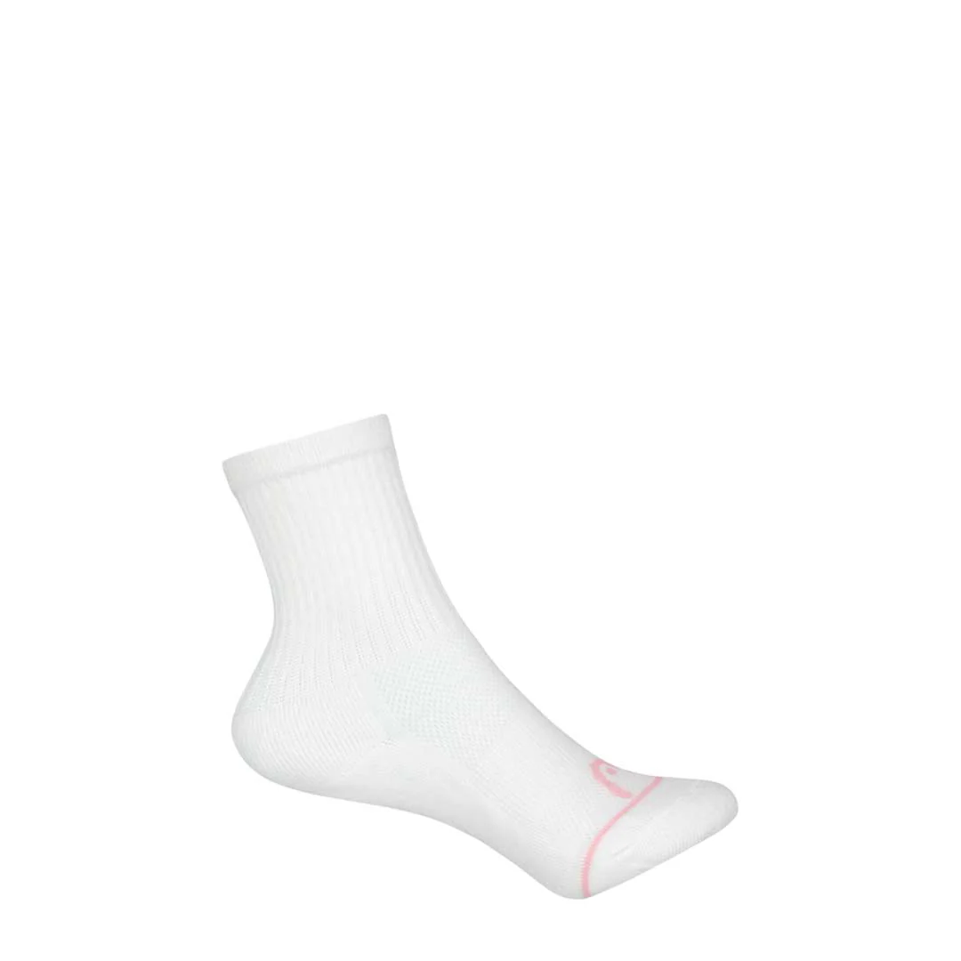 Head - Girls' Cushion 8 Pack Crew Socks (HEKH007 WHT) - Image 4