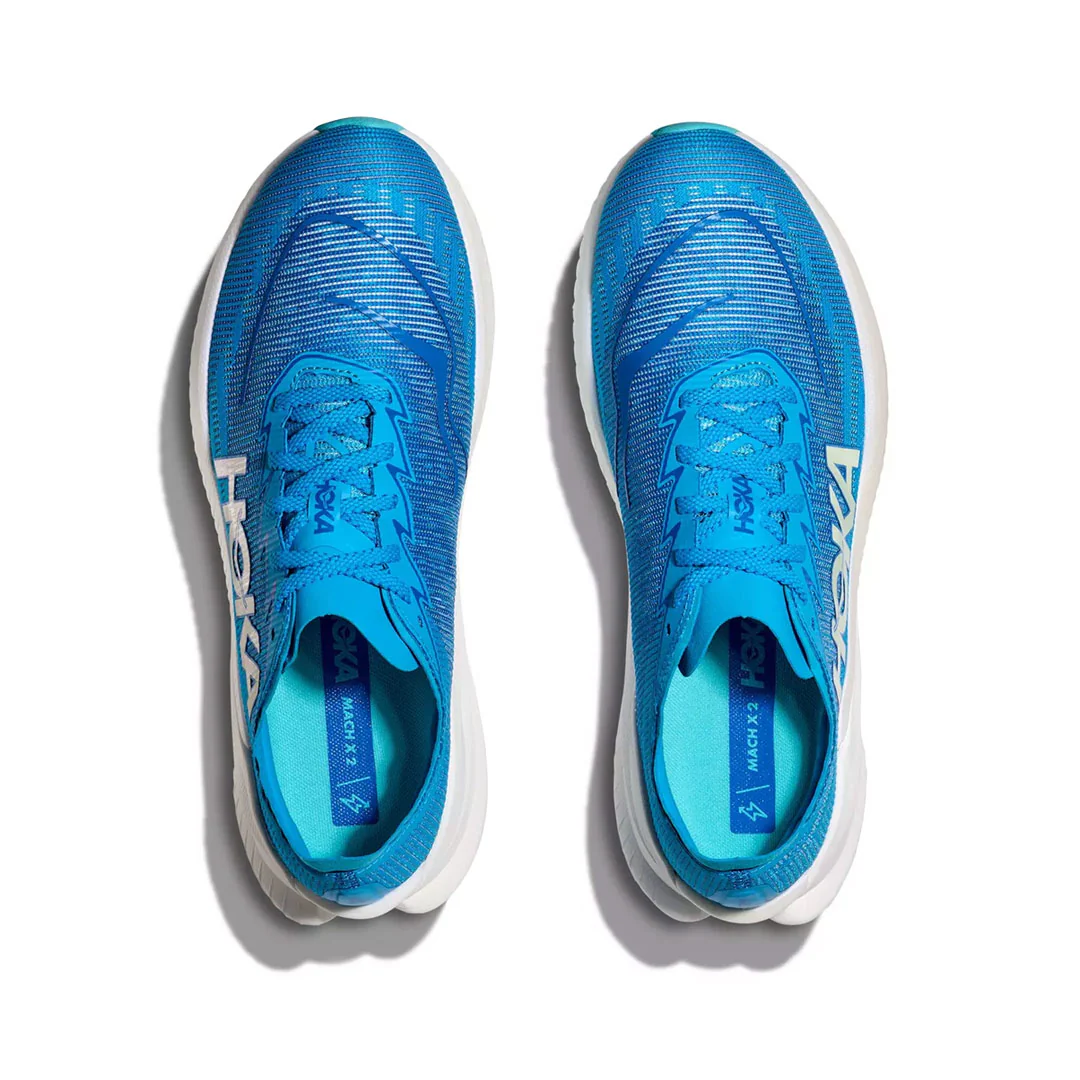 HOKA - Men's Mach X 2 Shoes (X-Wide) (1162390-SYWR) - Image 5
