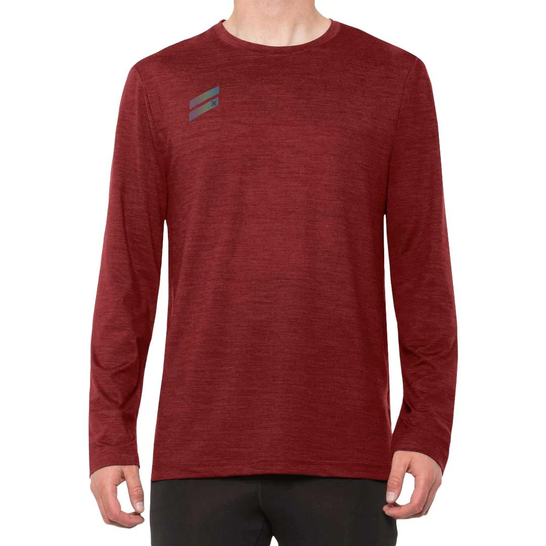 Hurley - Men's Exist Space Dye Performance Long Sleeve T-Shirt (HFA21VMT-02673 602) - Image 2