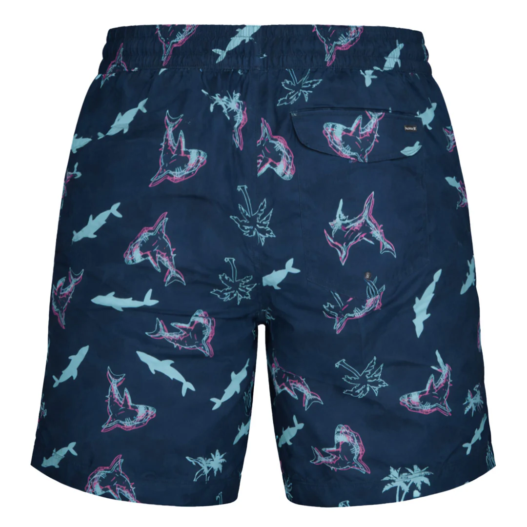 Hurley - Men's Shark Wave Volley Swim Shorts (HSP26VMS-21489 431) - Image 2