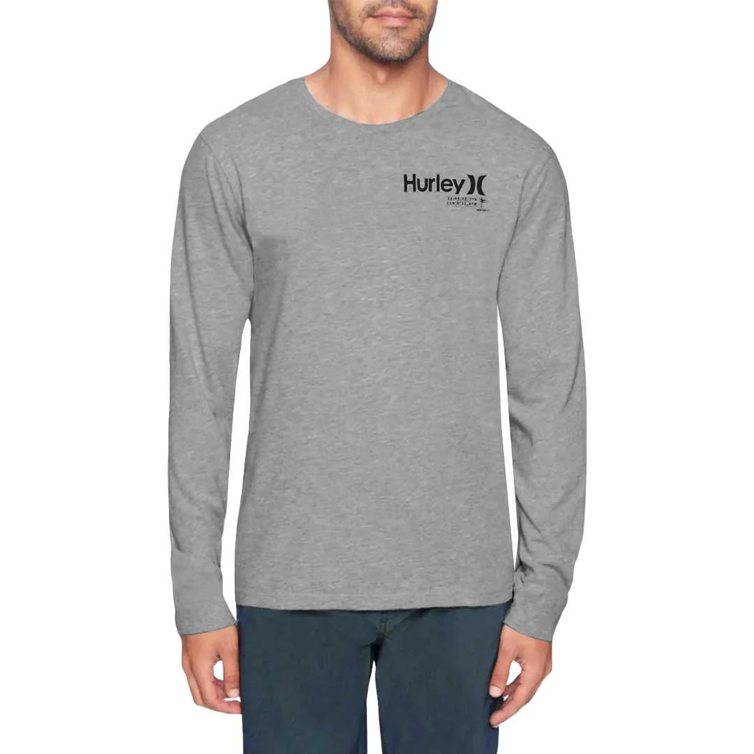 Hurley - Men's World Tour Upgrade Long Sleeve T-Shirt (HSP22VMT-03860 041) - Image 2