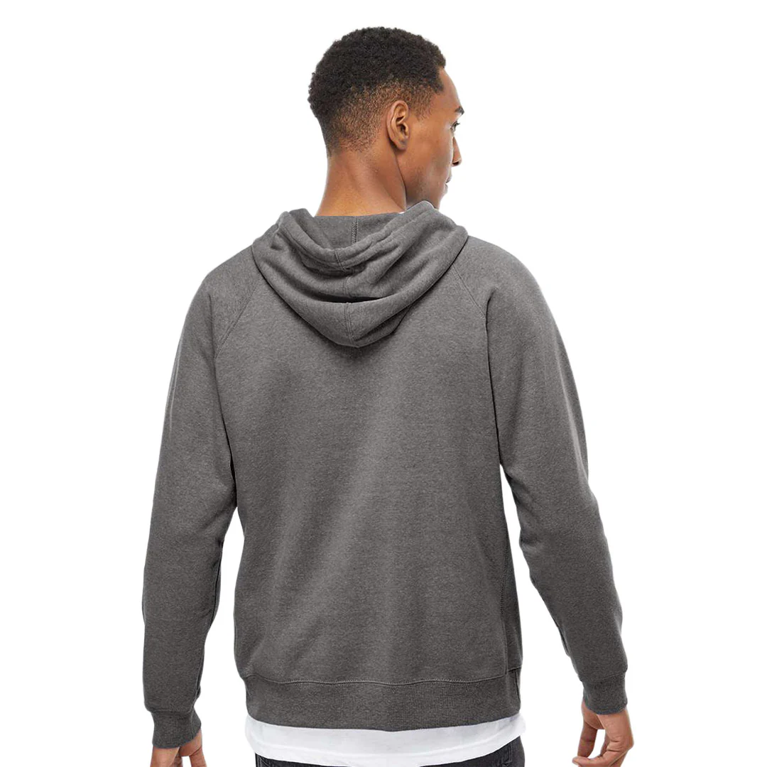 Independent Trading Company - Unisex Raglan Hoodie (PRM33SBP NICK) - Image 3