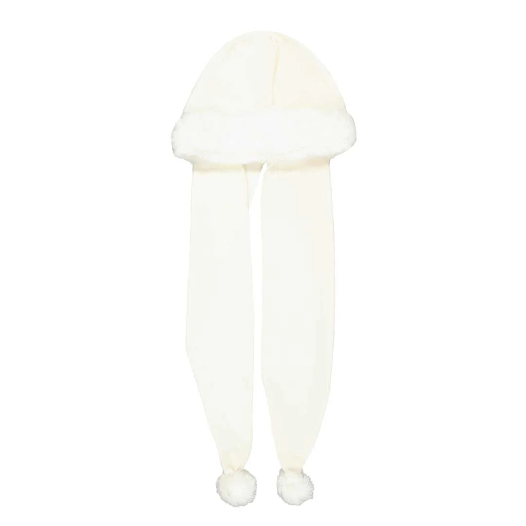 Isotoner - Women's Stretch Fleece Hoodwrap Scarf (83501 IVO)