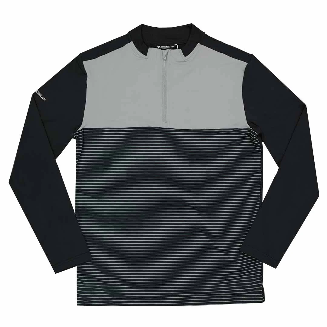 Levelwear - Men's Wade Charter Logo 1/4 Zip Sweater (LR51L AYW)