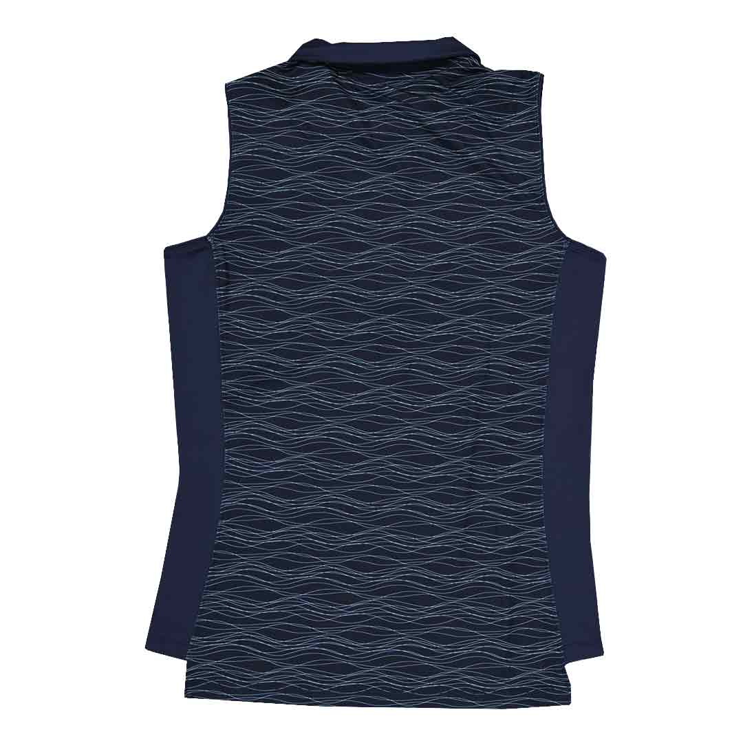 Levelwear - Women's Shore 1/4 Zip Sleeveless Polo (BL21L 003) - Image 2