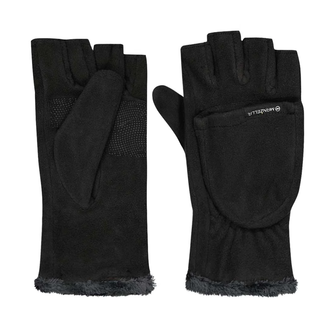 Manzella - Women's Madison Convertible Outdoor Gloves (O480W BLK)