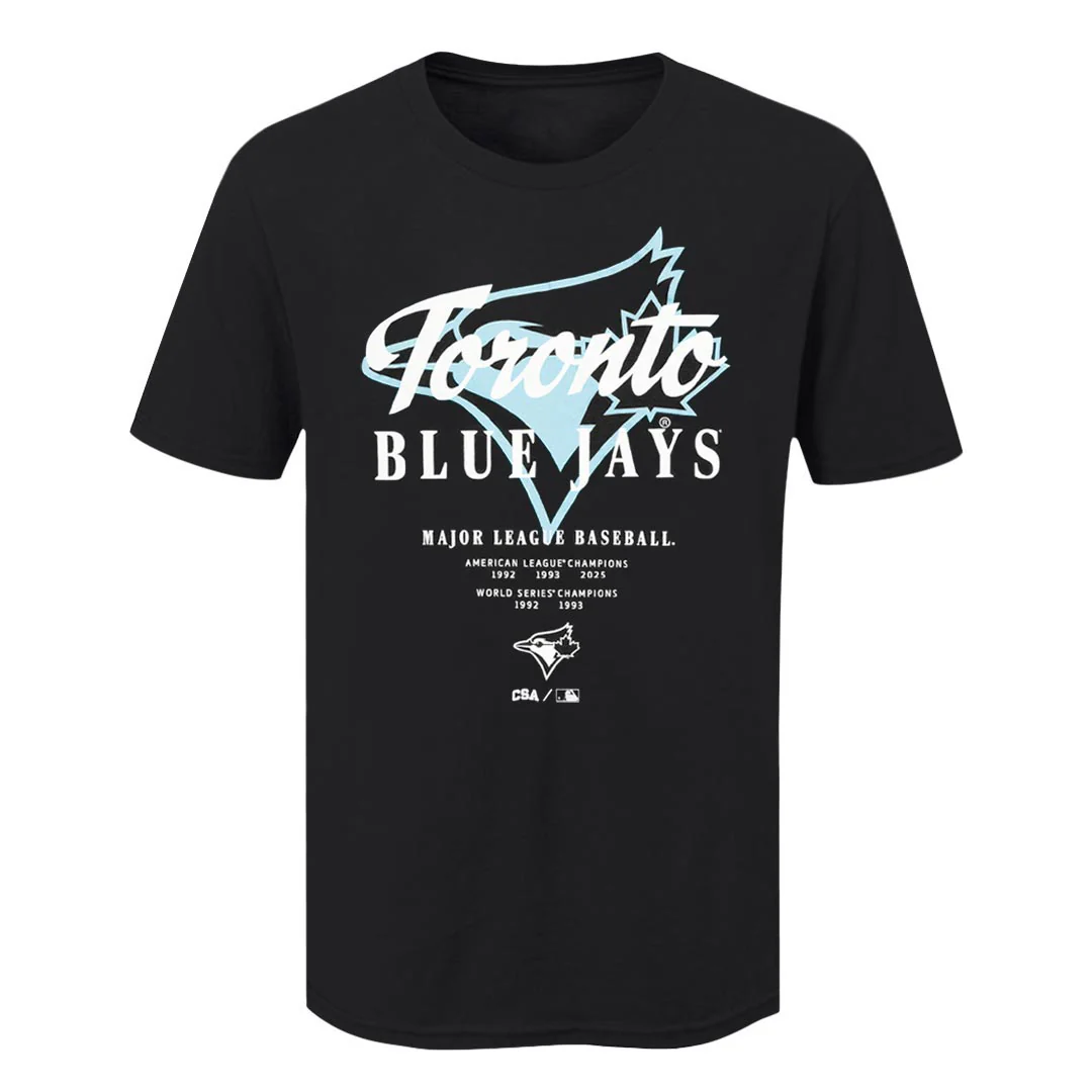 MLB - Men's Toronto Blue Jays American League Championship Series T-Shirt (XVML0LOMSC3A1PB 00BLK)