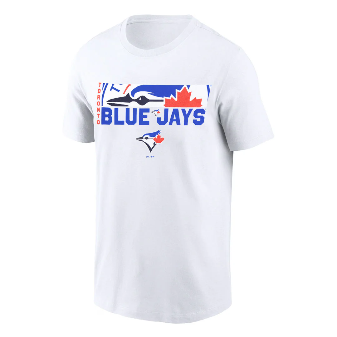 MLB - Men's Toronto Blue Jays Zoom View T-Shirt (XVML0LMMSC3A1PB 10WHT)