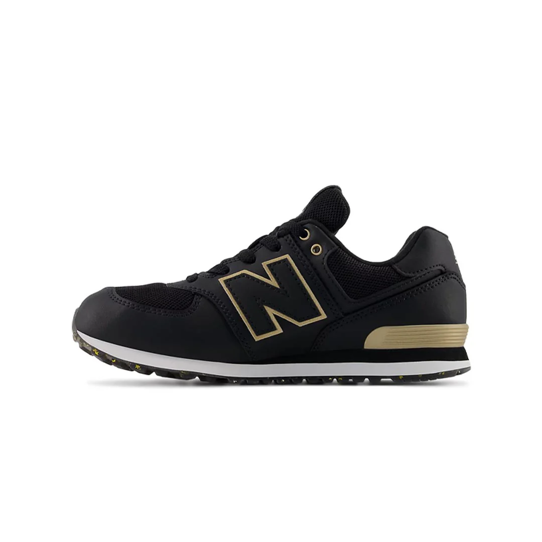 New Balance - Kids' (Junior) 574 Lace Shoes (GC574GL-M) - Image 2