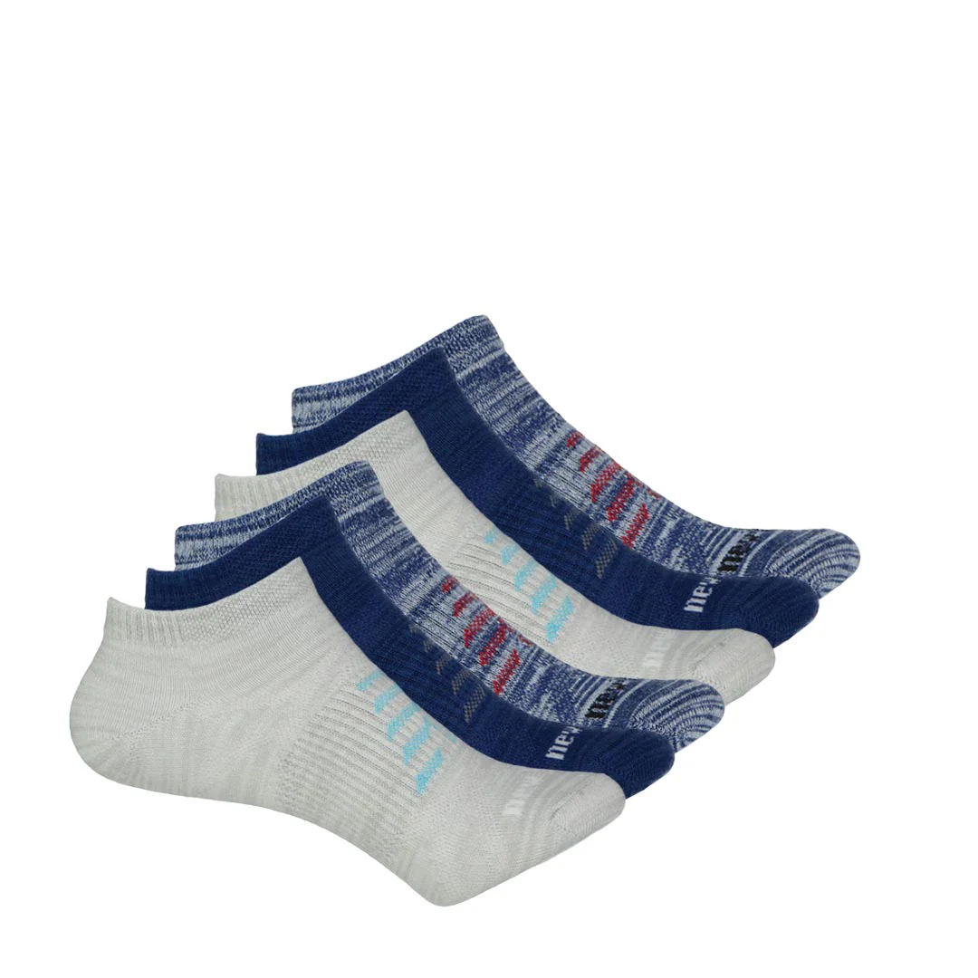 New Balance - Kids' No Show 6 Pack Socks (LAS03326 AS2)