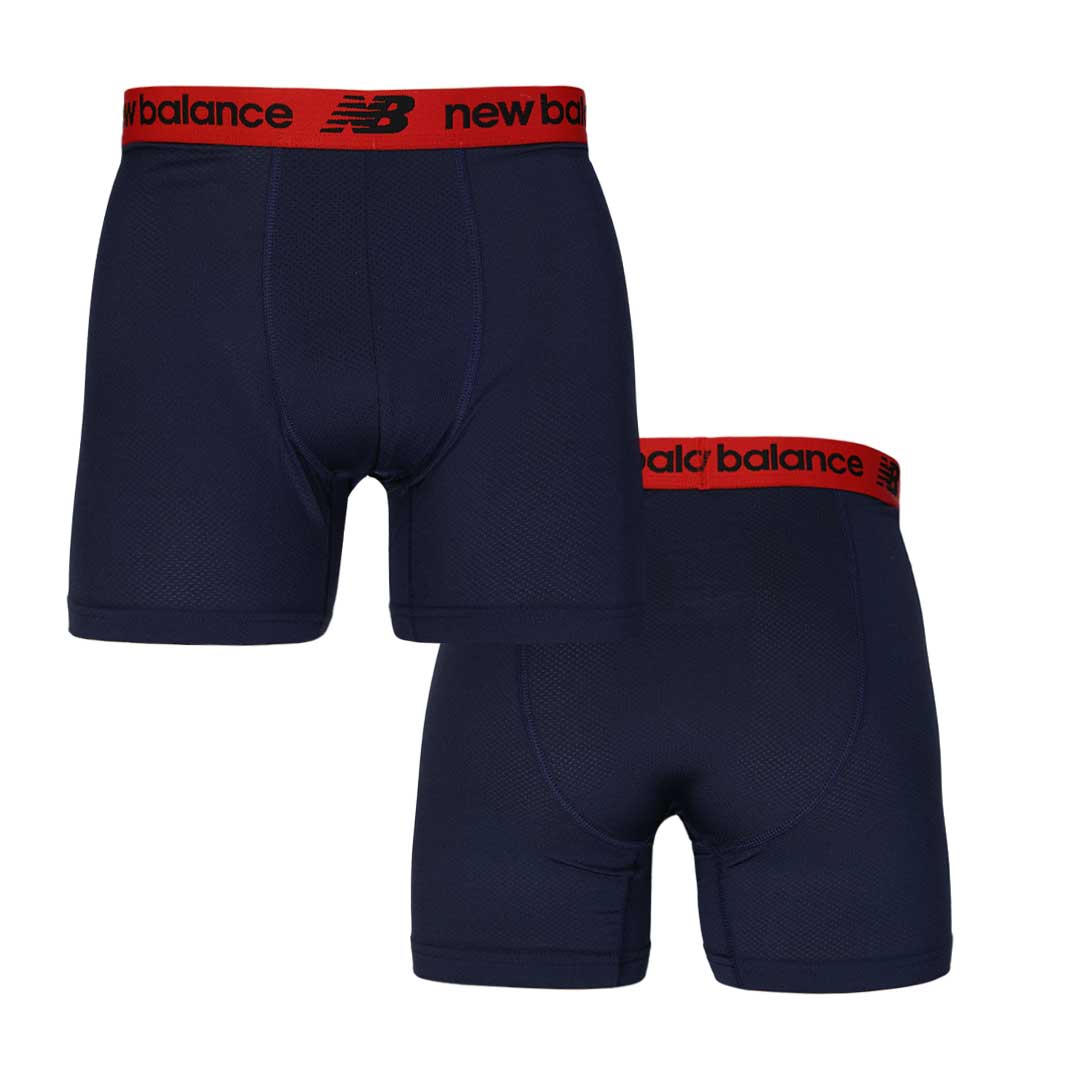 New Balance - Men's 4 Pack Mesh Boxer Brief (NB 3015-4-199N) - Image 3